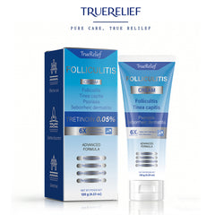 TRUERELIEF Folliculitis Cream | Clears Scalp, Face & Body Bumps | 120g