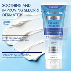 TRUERELIEF Folliculitis Cream | Clears Scalp, Face & Body Bumps | 120g